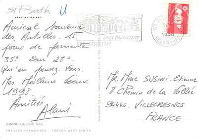 St-Barth, para os íntimos — editor Grand-Cul-de-Sac, série T2B — Verso