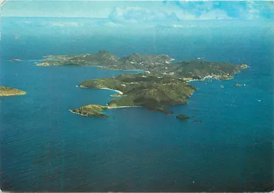 Saint-Barthélemy — panorama aéreo — Éditions KERFAN