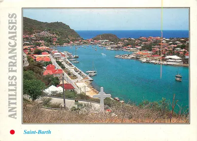 Saint-Barth — vista do porto — edições photoguy