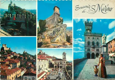 Sant'Marino — Souvenir di S. Marino — editor P. Marzari S.R.L. Schio, n°47