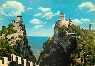 Castello di San Marino — 1ª e 2ª Torre — editor Serravalle