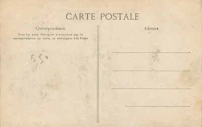 Saint-Louis - Most Faidherbe otwarty — Kolekcja Ogólna Fortier, Dakar — Rewers