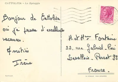 Cattolica — plaża — PAVICART — Rewers