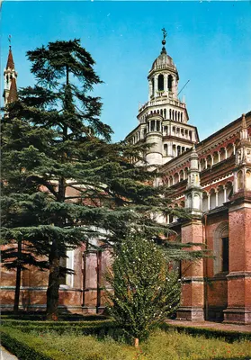 Certosa di Pavia — O Tiburio — editor MUZIO MILANO, n° 025