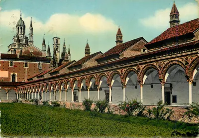 Certosa de Pavia — Claustro — Ed. Muzio, Milão