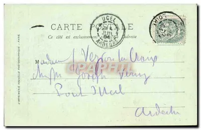 Saint-Étienne — La Préfecture — LL. — Verso