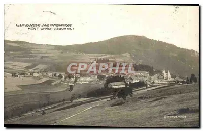 Mont Chaix — Vista panorâmica — Bromières Artige