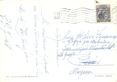 Cesenatico — widok portowy i wybrzeżny — wyd. L'Adriatica, nr 104 — Rewers