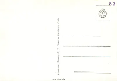 Como - Piazza del Duomo — editor Brunner & C. Como, n° de série 100-408 — Verso