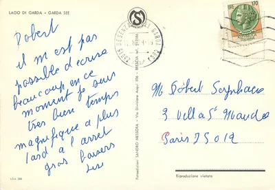 Desenzano del Garda — widok panoramiczny i nocny — Fotedizioni Sandro Messora, nr LGA 386 — Rewers