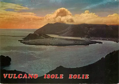 Vulcão — Ilhas Éolienses — Editor não visível, n° de série N° 24