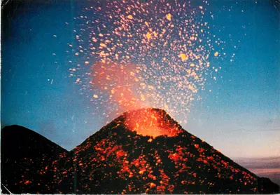 Étna — Explosão do cratère Nordeste — Cadet Photo