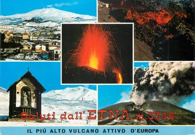 Etna — o vulcão ativo mais alto da Europa — editor Arcangelo Santagati n°3340