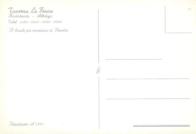 Taverna La Fenice — Restauracja - Hotel — Taverna La Fenice — Rewers