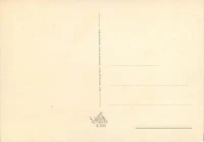 Dziewczynka i owca — na polu kwiatów — Robivizioni S/035 — Rewers