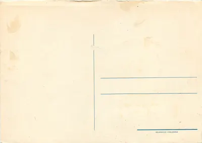 Xº Congresso Nacional das Pós-Telegráficas — Palermo — Editor Sciarrino — Verso