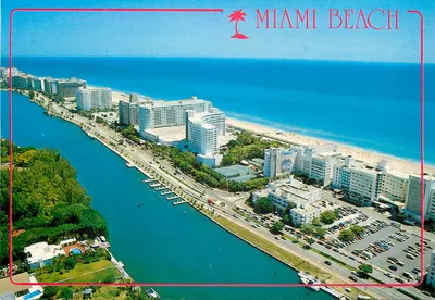 Miami Beach — vista aérea — Florida Impressions, n°310