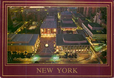 Lincoln Center for the Performing Arts — Nova Iorque — editor não visível