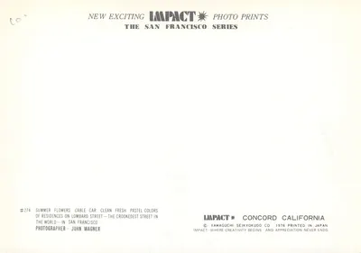 Lombard Street — najbardziej zawiła ulica na świecie — Impact, seria San Francisco, nr 274 — Rewers