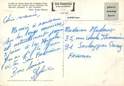 Lombard Street — Najbardziej zakręcona ulica na świecie, San Francisco — Sandor Balatoni — Rewers