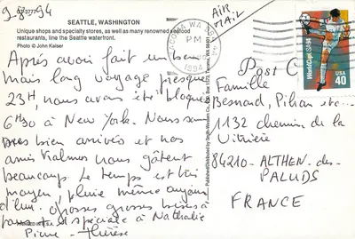 Seattle Waterfront — widok z powietrza — Fot. © John Kaiser — Rewers