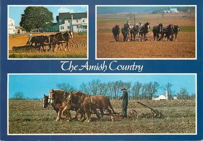 O País dos Amish — Fotografias de Marshall Dussinger — STEL-MAR Super Scenics S-58