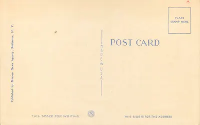 Powers Hotel, 'Known from Coast to Coast', Rochester, N.Y. — Manson News Agency, n° 50016 — Rewers