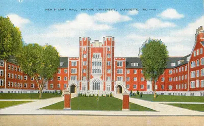 Homem Cary Hall, Universidade Purdue, Lafayette, Ind. — 41