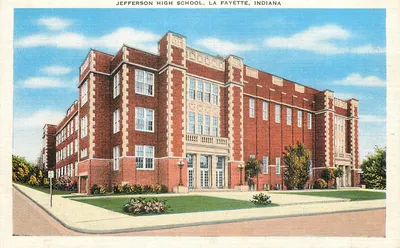 Jefferson High School, La Fayette, Indiana — editor Harry Kaplan News Agency