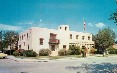 Bureau das Postas dos Estados Unidos — Alamogordo, Novo México — editor Petley Color Card