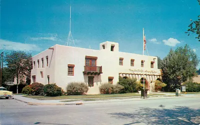 United States Post Office — Alamogordo, New Mexico — Publicado por Pateley Studios, Phoenix, Arizona