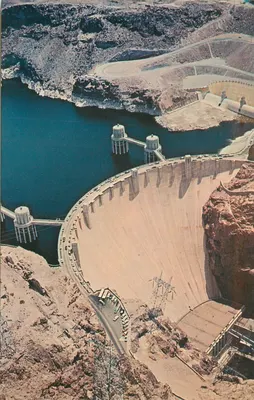 Barragem Hoover — Canyon Negro — Western Resort Publications, FS-750