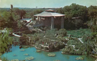 Jardim Chinês — Brackenridge Park, San Antonio, Texas — editor Weimer News Co.