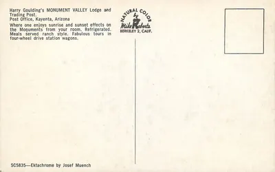 Monument Valley Lodge — Kayenta, Arizona — Mike Roberts — Verso