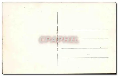 Royan (Côte d'Argent) — Os Rochos de Vallières — Bloc Frères, Bordesaux — Verso