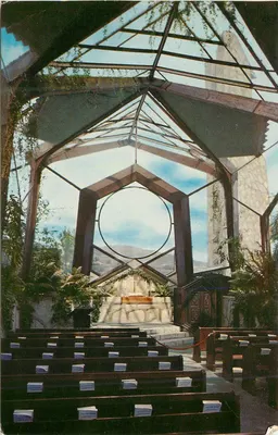 Capela dos Viajantes — Portuguese Bend, Califórnia — editor H.S. Crocker Co.