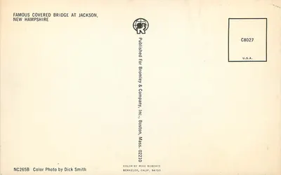 Most zamknięty — Jackson, N.H. — Bromley & Company, Inc. — Rewers
