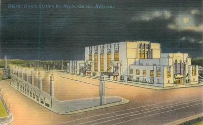 Omaha Union Station By Night — Omaha, Nebraska