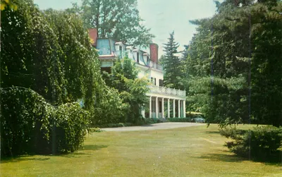 39 Wood Lawn, Sede da Fundação Douglass, Universidade Rutgers — Nova Brunswick, Nova Jersey — Nassau Post Card Distribution Co.