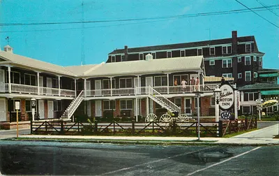Stockton Motor Inn — Cape May, Nova Jersey — Curtechcolor