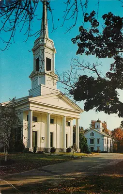 Primeira Igreja em Sherborn e Edifício da Cidade — Sherborn, Massachusetts — Yankee Colour Corp. K-1