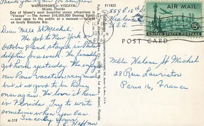 Viscaya — Miami, Floryda — American News Co. — Rewers