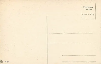 Padova - Arca del Santo — wnętrze Arki Świętego, wydawca SIA nr 24494 — Rewers