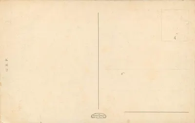 Palerme - Monte Pellegrino — widok portu z górami i łodziami — Wydawca Esare Capello, Mediolan — Rewers
