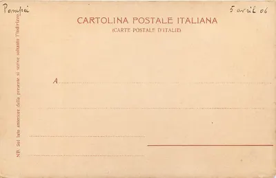 Pompei — Pieczary — Dr. Trenkler Co., Lipsia, nr 948 — Rewers