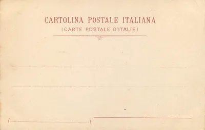 Pompeia - Casa de Marco Lucrezio — De Luca e C. - Nápoles — Verso
