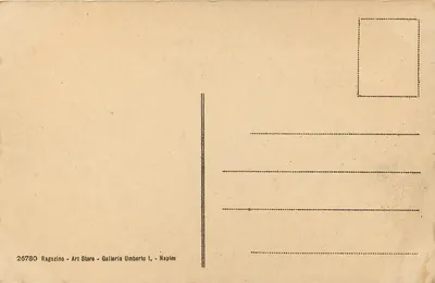 POZZUOLI - Stufe di Nerone — Ruiny rzymskie z inskrypcją 'IMPERATORIS NERONIS' — wydawca Ragozino, n° 26780 — Rewers