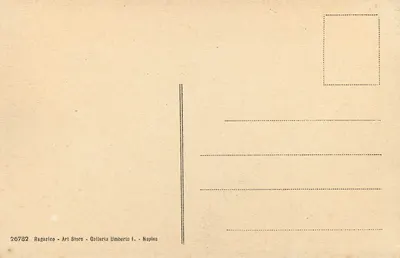 Pozzuoli - La Solfatara — wydawca Ragozino, nr 26782 — Rewers