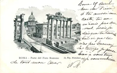 Roma - Parte del Foro Romano — 55, Tip. Pistolesi