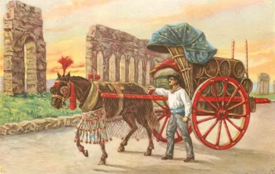 रोमा - विन के गाड़ी (रोमन कॉस्ट्यूम) — ए. बोरोच्ची, संख्या 4378-3